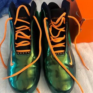zoom air hyper max nike US Men 10 women 12 green and orange